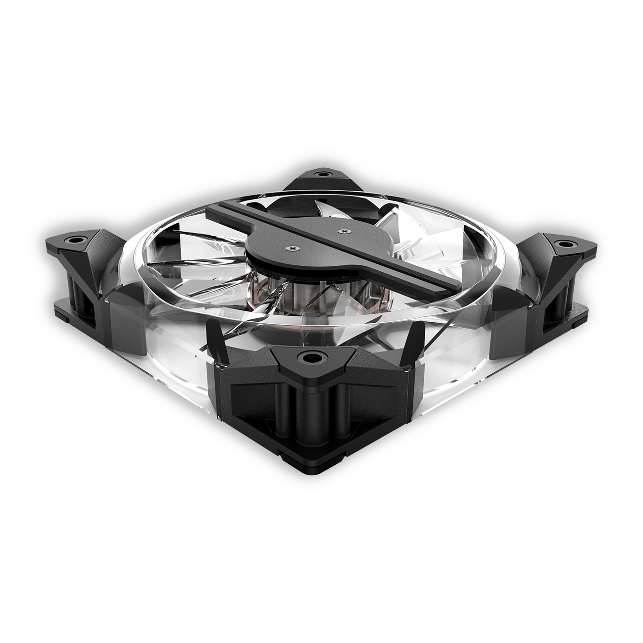 HOLO FAN | 120mm RGB PC Fan with 3D Holographic Display, Wireless Upload, High-Performance Cooling